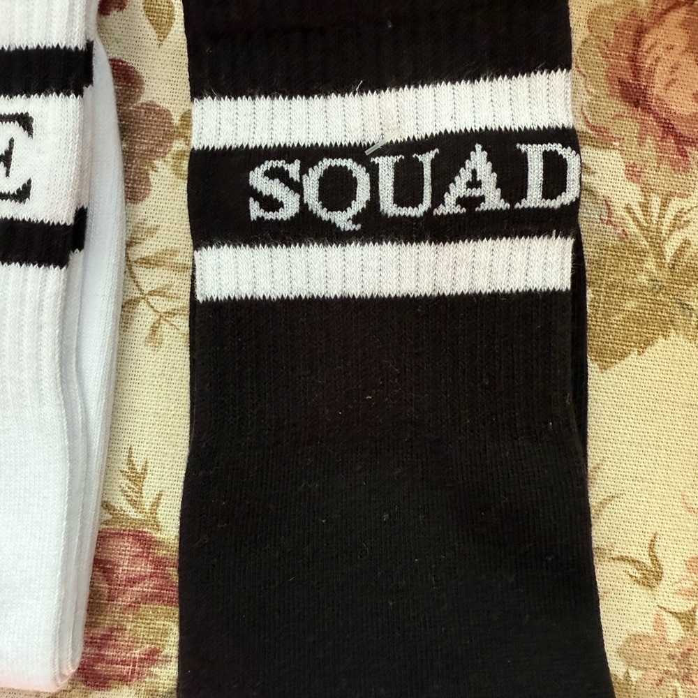 Bridal Squad crew sock